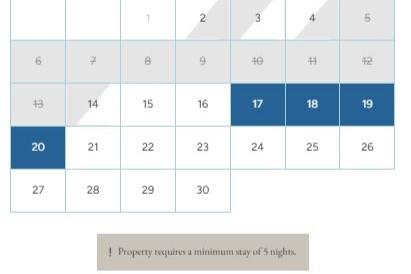 table, calendar